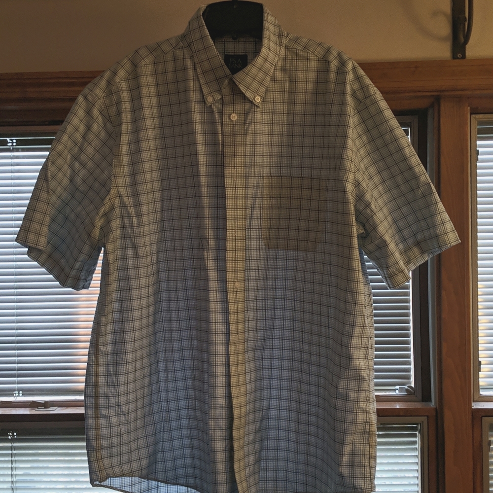 Jos A Bank xl plaid short sleeve